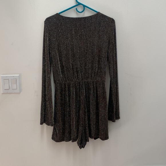 TOPSHOP Sparkle Romper - size 10 - Picture 5 of 5